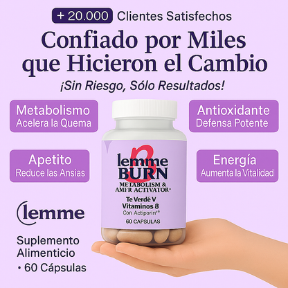 Lemme Burn | Elimina grasa abdominal en 30 días