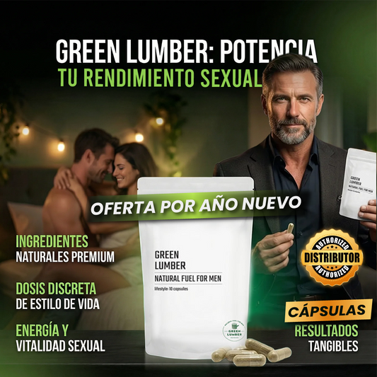 Green lumber- Cápsulas potenciadoras masculinas