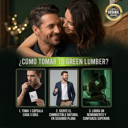 Green lumber- Cápsulas potenciadoras masculinas
