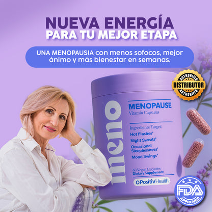 Meno | Menopausia sin dolores y con energía