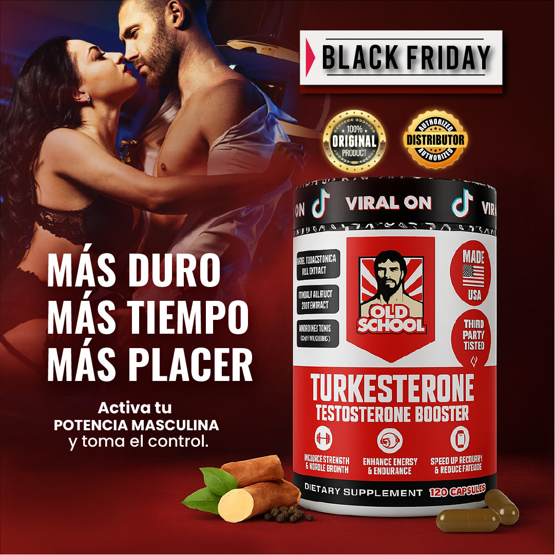 Turkesterona | Despierta tu Potencia Masculina
