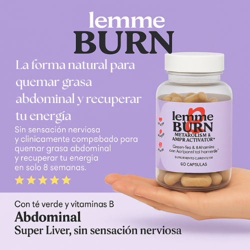 Lemme Burn | Elimina grasa abdominal en 30 días